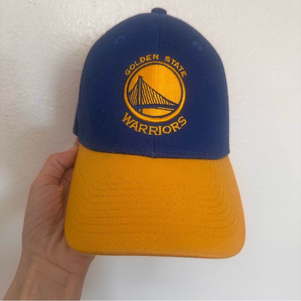 Golden State Warriors Adidas Blue and Yellow Cap